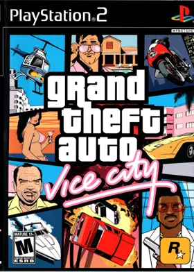 Grand Theft Auto - Vice City box cover front